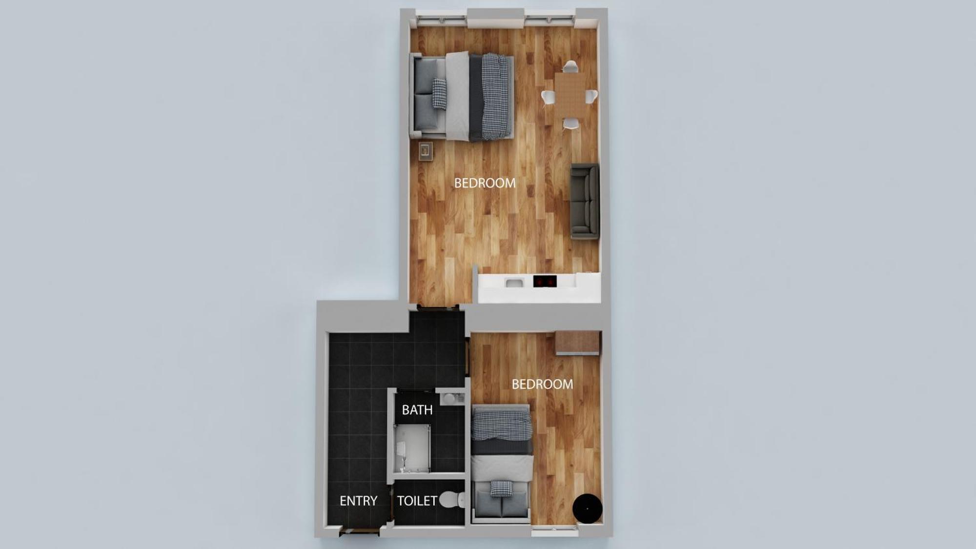 וינה Tabor Strasse Apartment מראה חיצוני תמונה